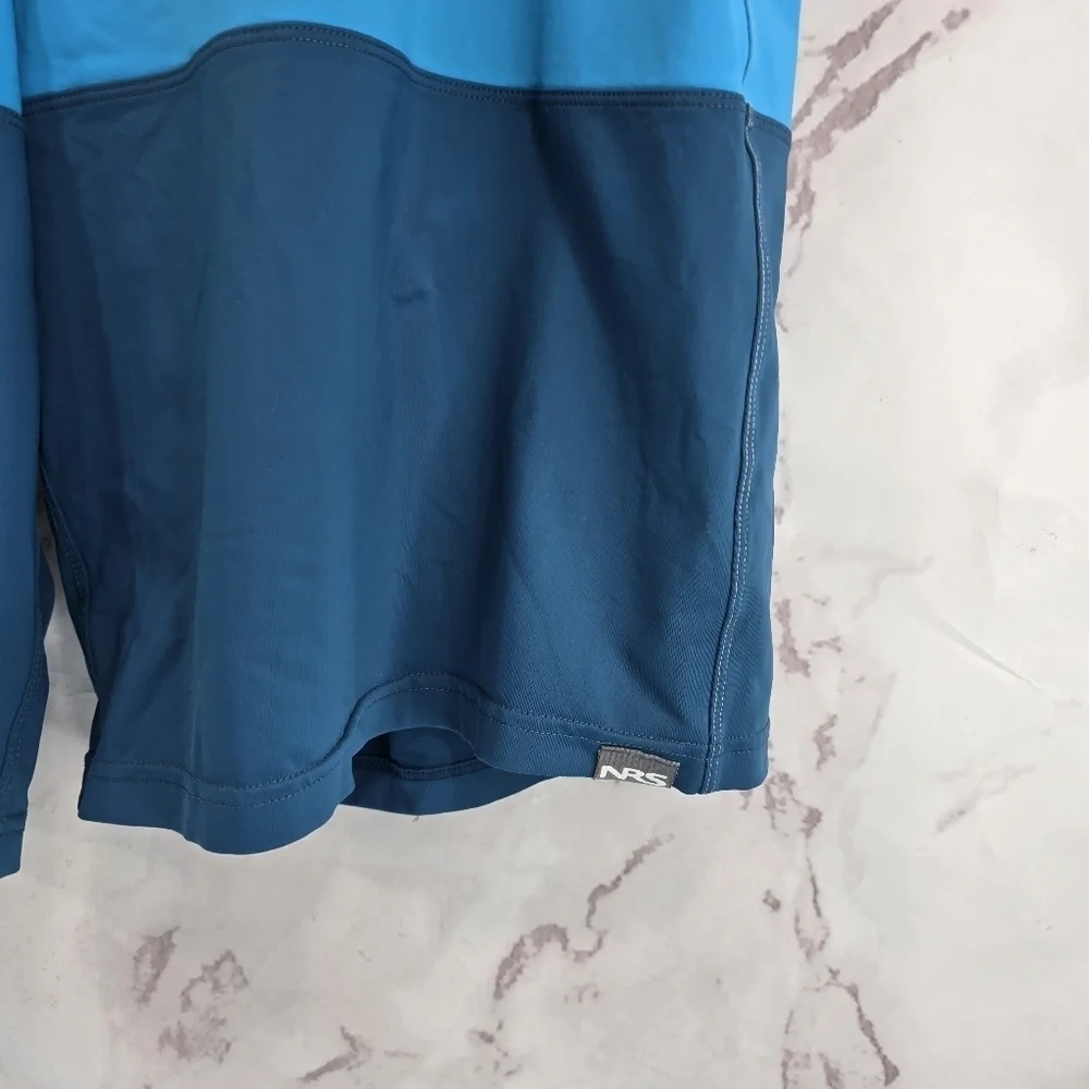 NRS Shorts Mens 40 Blue Gray Hybrid 11 Inch Nylon Guide Water Resistant Swim